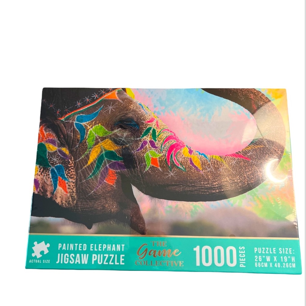 Painted Elephant Puzzle
